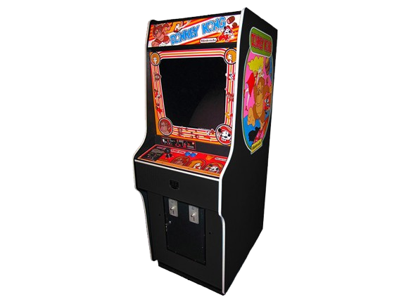Donkey Kong cabinet photo